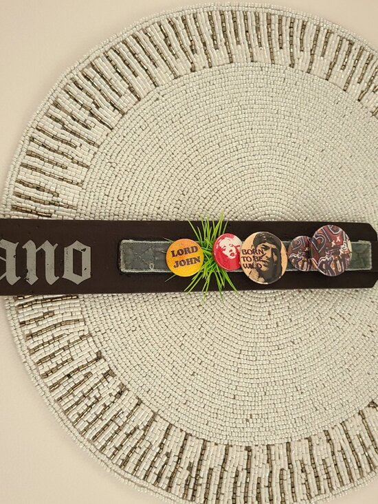 Galliano women leather belt